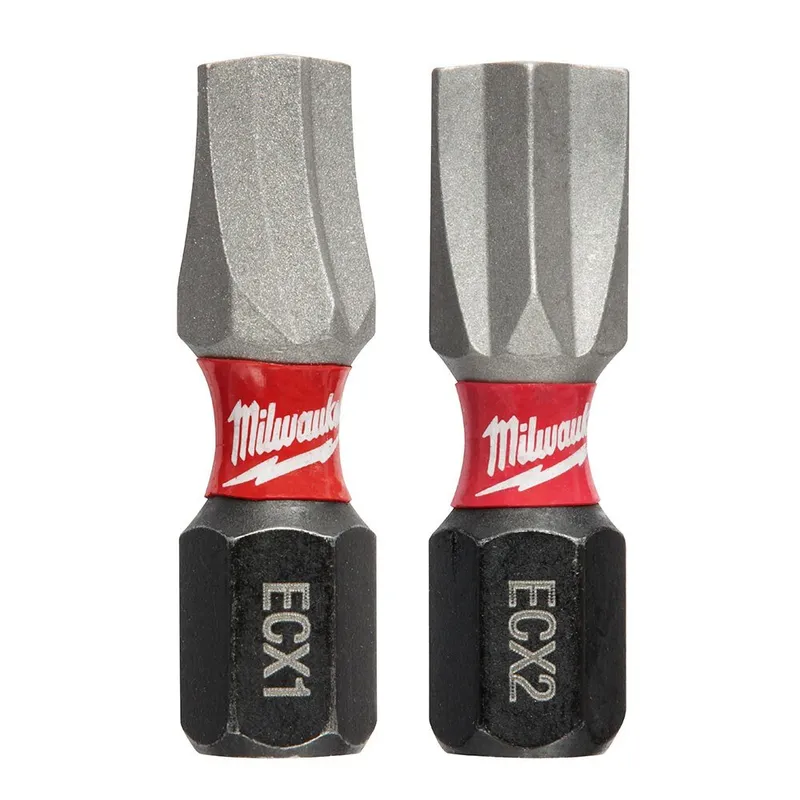 (3)2PK 1 IN IMPCT BIT ECX1-ECX2