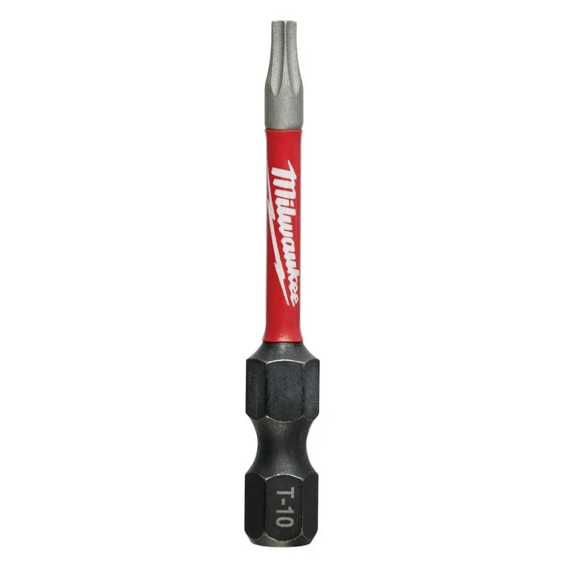 Milwaukee SHOCKWAVE 2 in. Impact Torx T10 Power Bits (25 Pack)