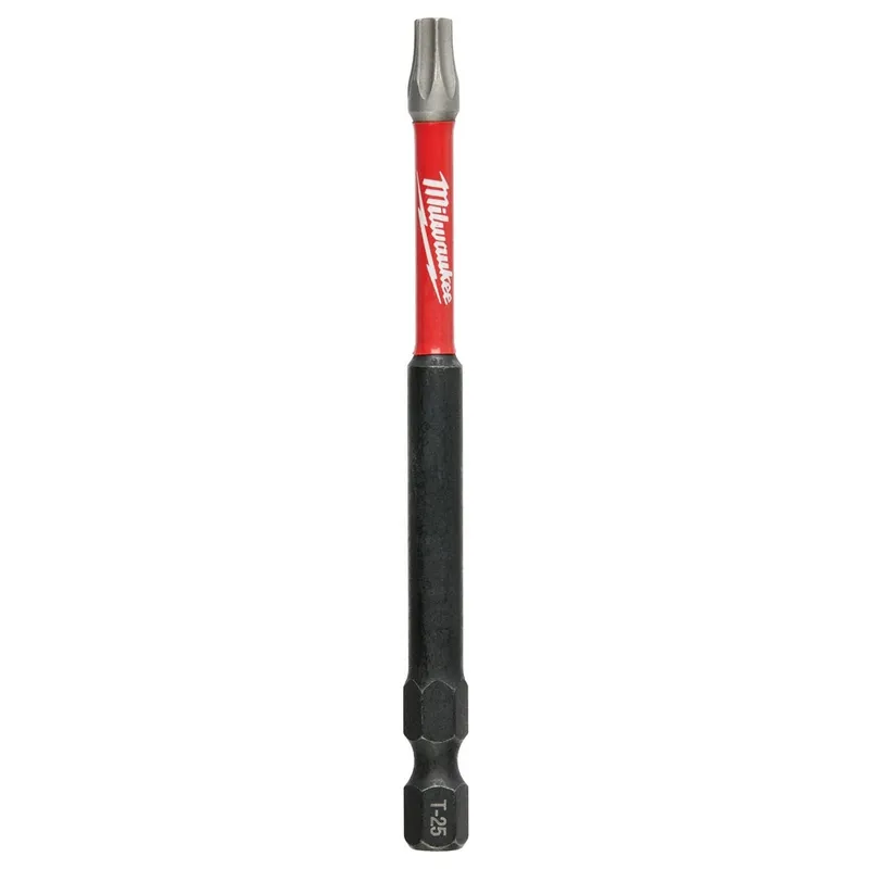 Milwaukee SHOCKWAVE Impact Duty 3-1/2" T25 Bit 2PK