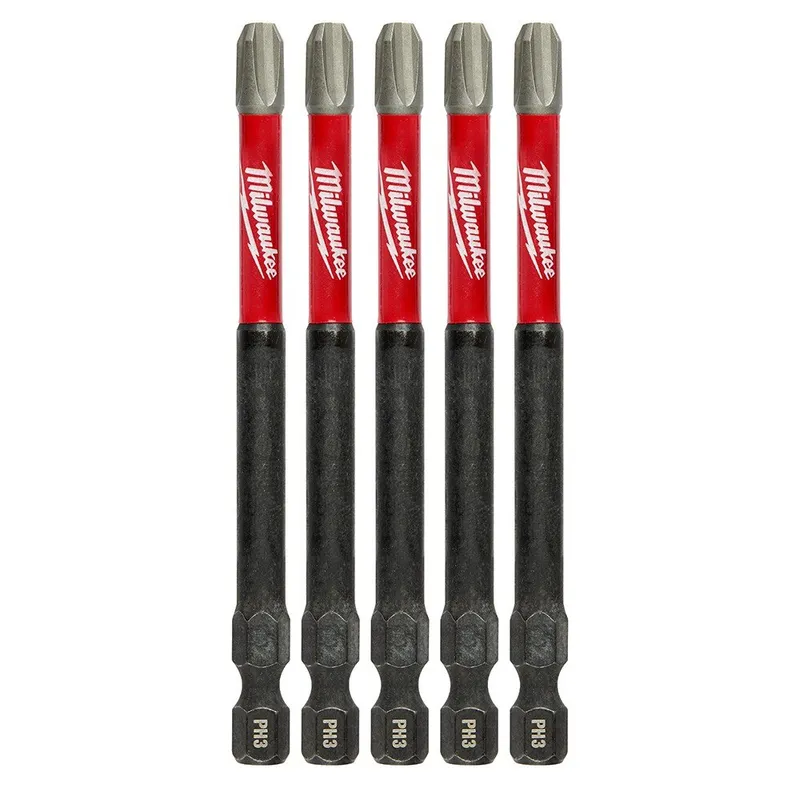 Milwaukee Shockwave 3.5" PH3 5PK