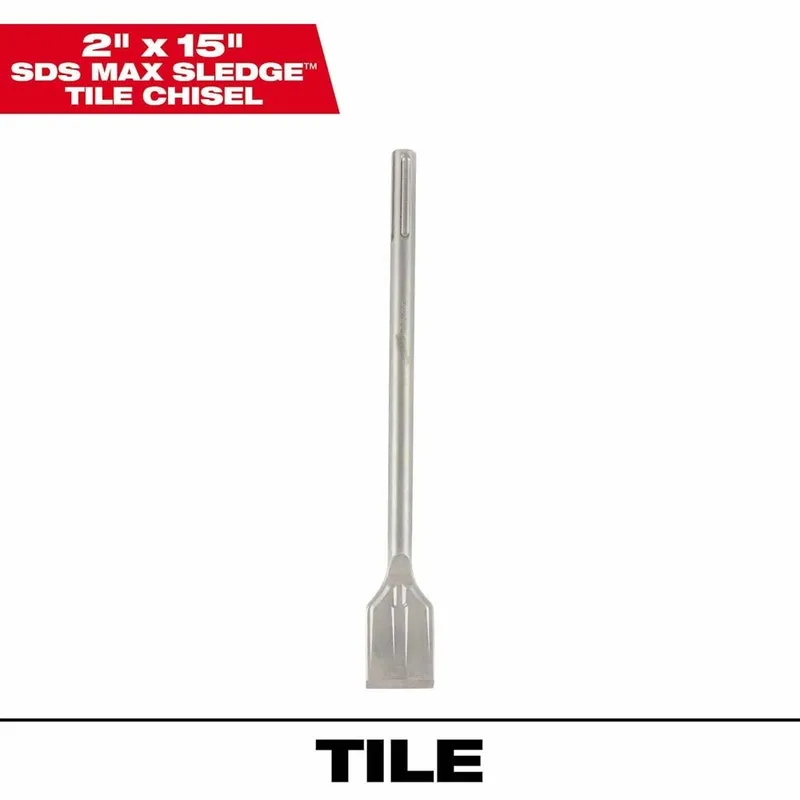 Milwaukee SDSMAX 3-1/4" x 12" Tile Chisel