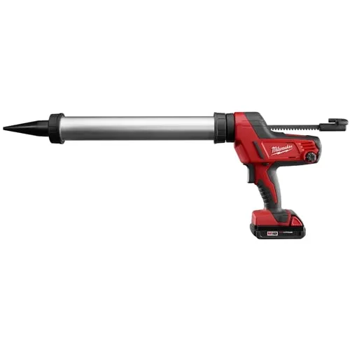 Milwaukee M18 Cordless 20oz. Aluminum Barrel Sausage Style Caulk and Adhesive Gun Kit