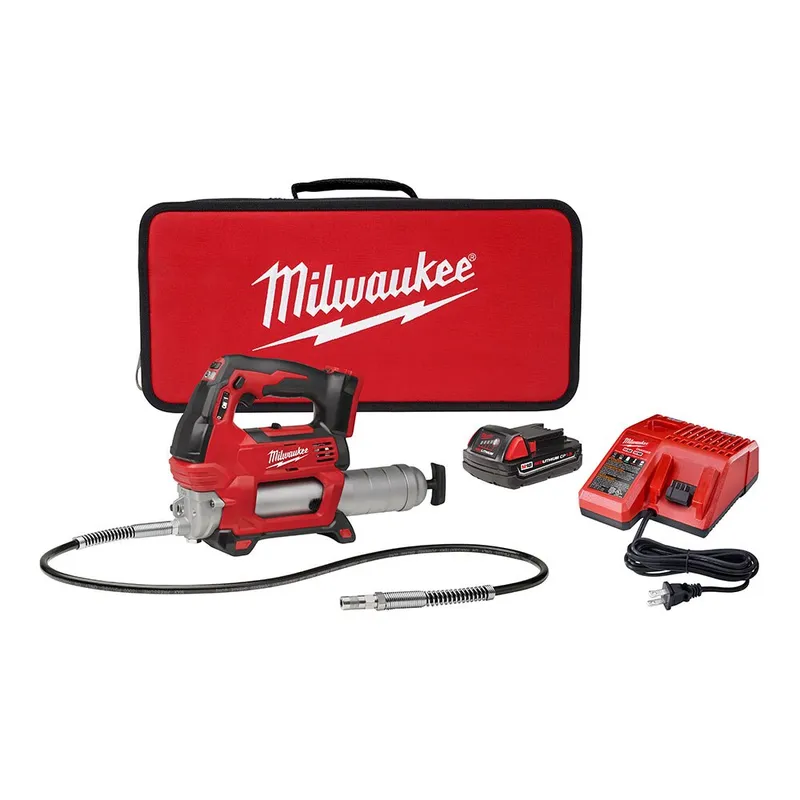 Milwaukee M18 2-Speed Grease Gun (1 Battery)