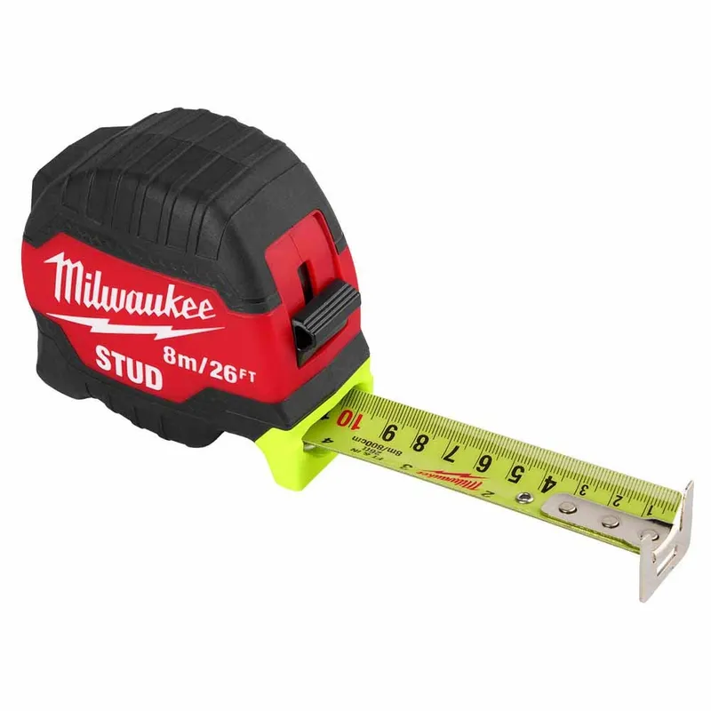 Milwaukee 8m/26ft STUD Tape Measure