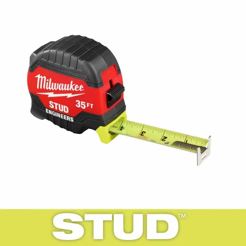 Milwaukee 35ft STUD Tape Measure with Engineer's Scale