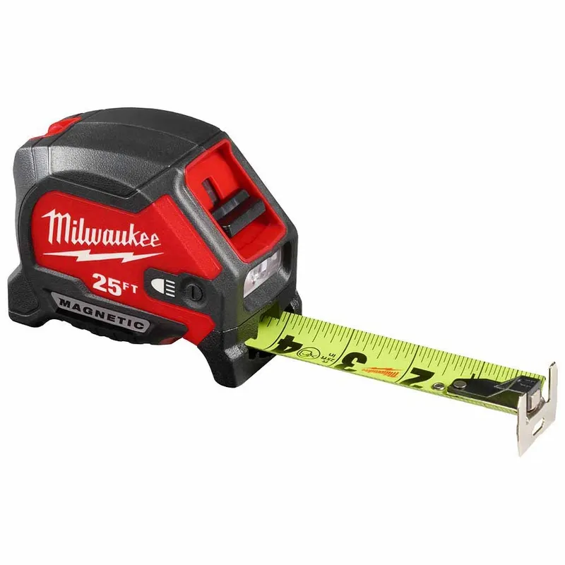 25FT COMPACT WIDE BLADE MGNTC TAP MEASUR