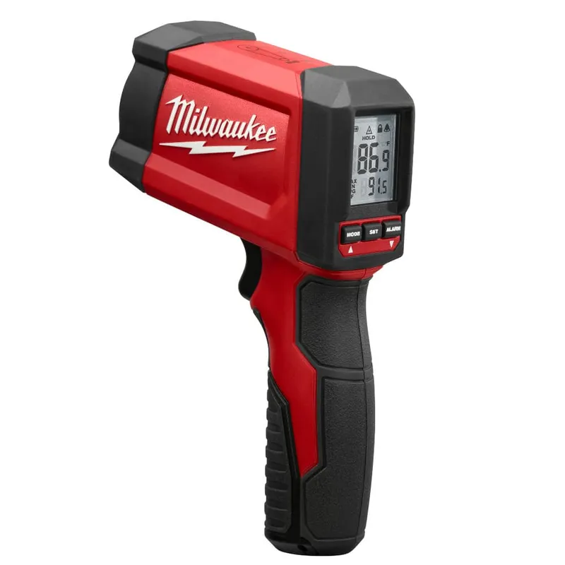 Milwaukee 12:1 Infrared Temp Gun 9-Volt