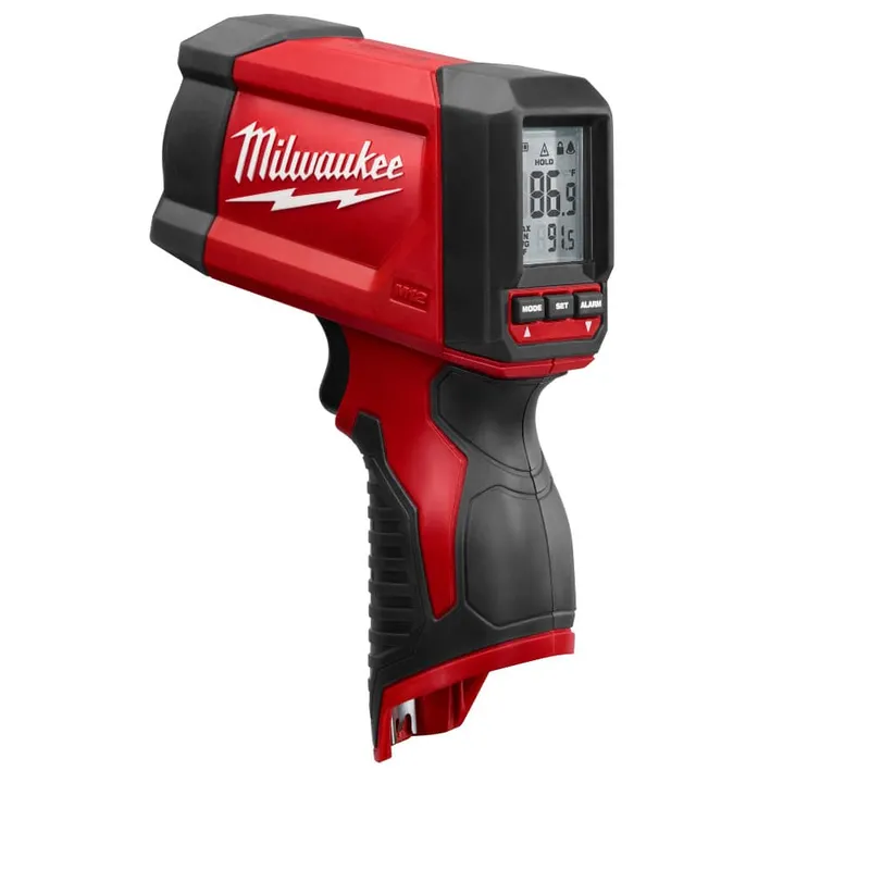 Milwaukee M12 12:1 Infrared Temp Gun NIST Certified, Bare