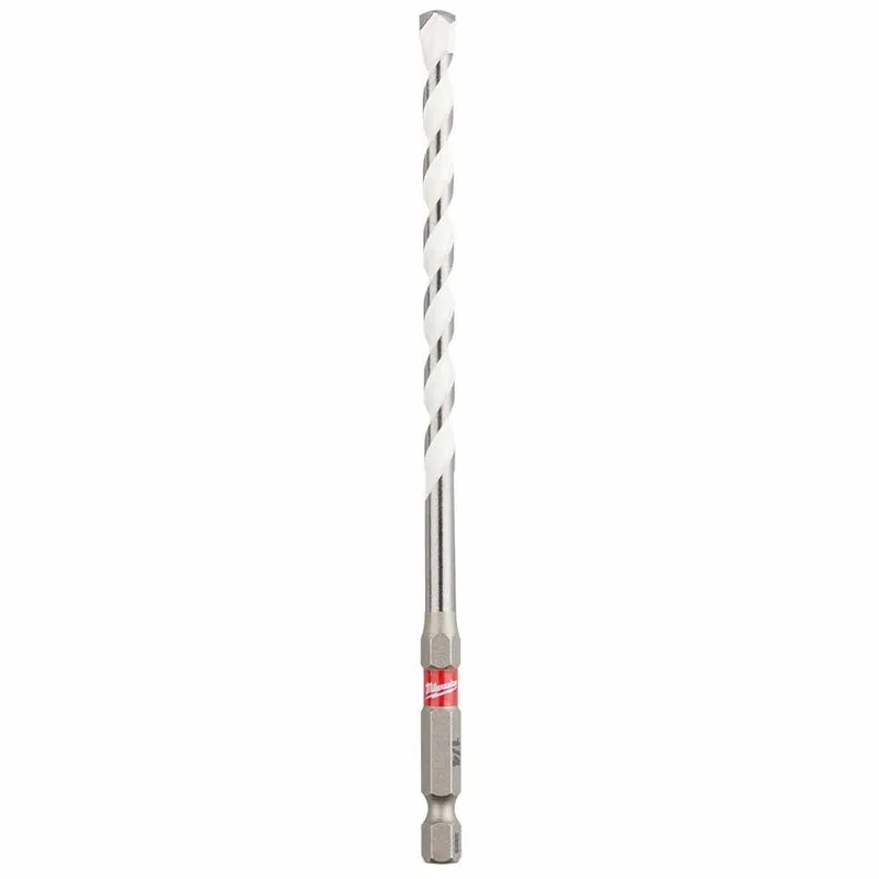 Milwaukee 1/4" x 4" x 6" SHOCKWAVE Impact Duty Carbide Multi-Material Drill Bit