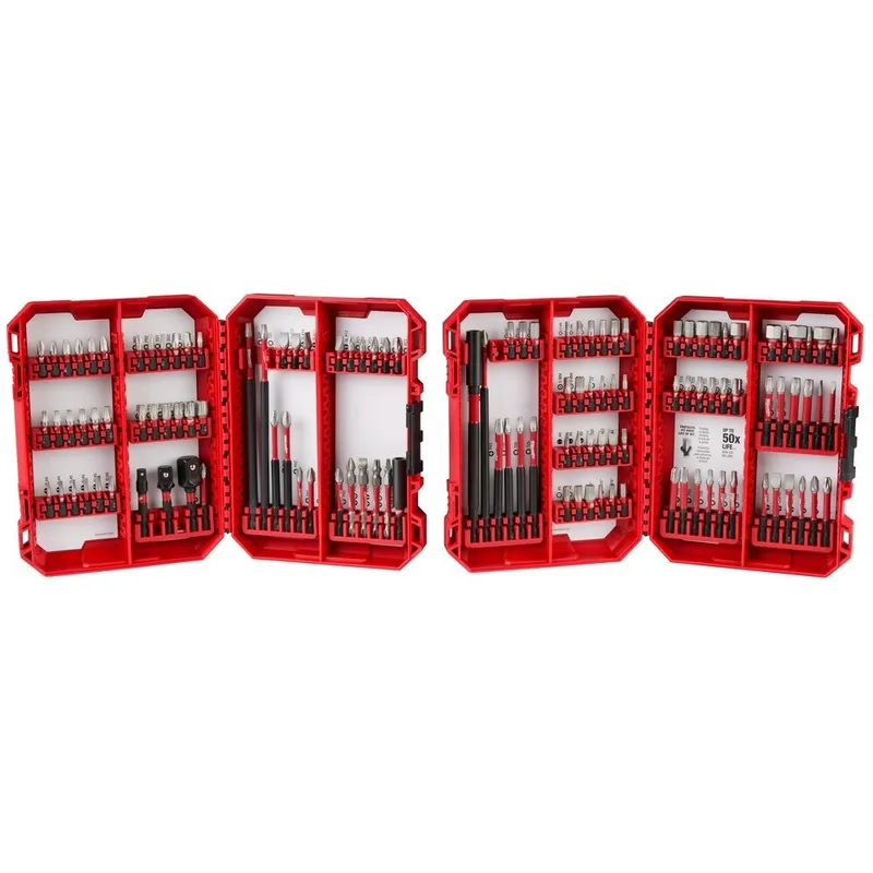 Milwaukee SHOCKWAVE Impact Duty Driver Bit Set - 124PC
