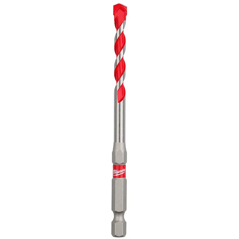 Milwaukee 1/4" x 2" x 4" SHOCKWAVE Carbide Hammer Drill Bit Bulk 25PK