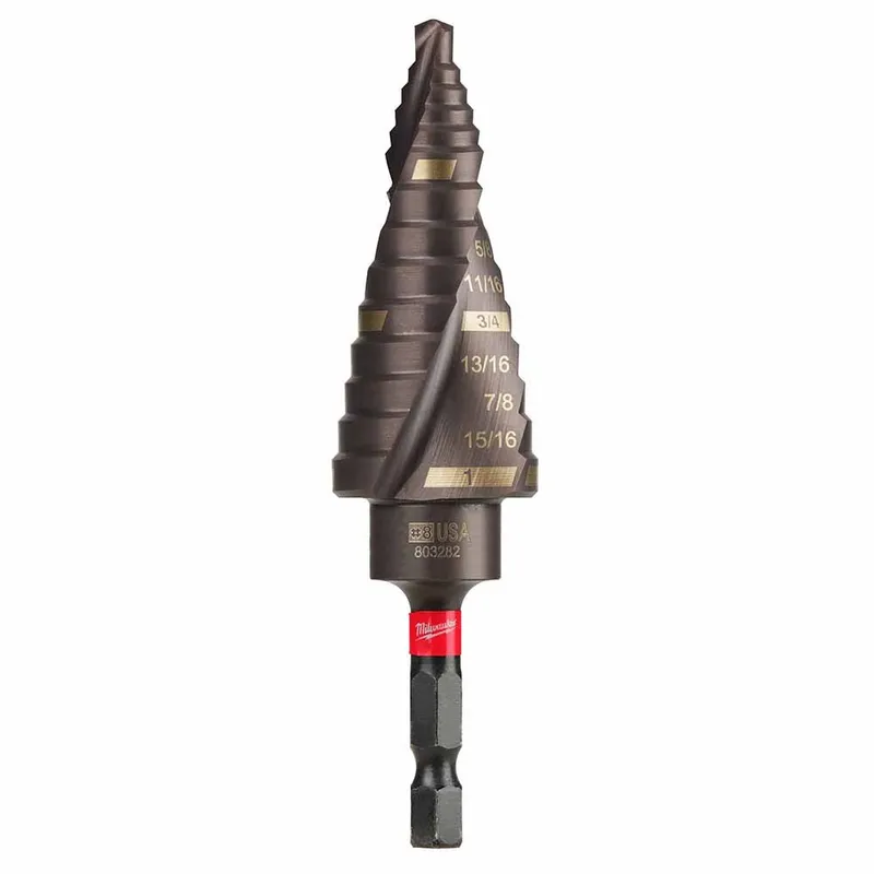 Milwaukee SHOCKWAVE Impact Duty Step Bit #8 1/8 - 1"