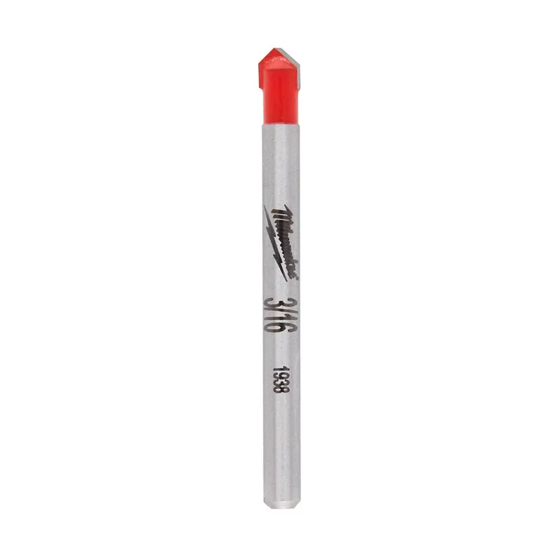 Milwaukee 3/16" Glass and Tile Bit