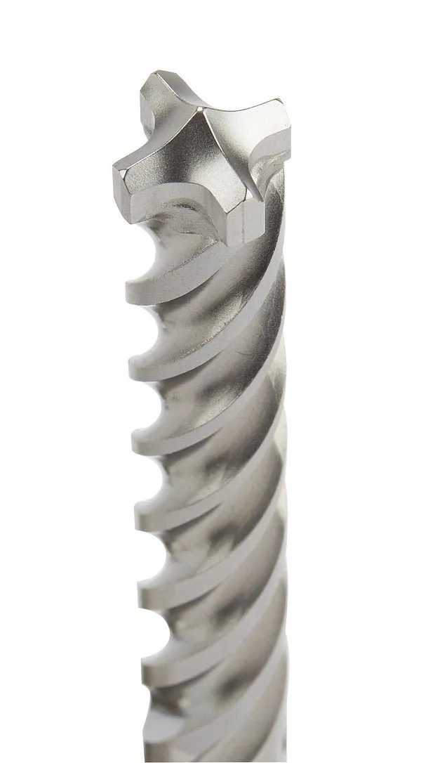 Milwaukee 5/8" X 6" X 8" SDS Plus 4 Cutter Carbide Bit