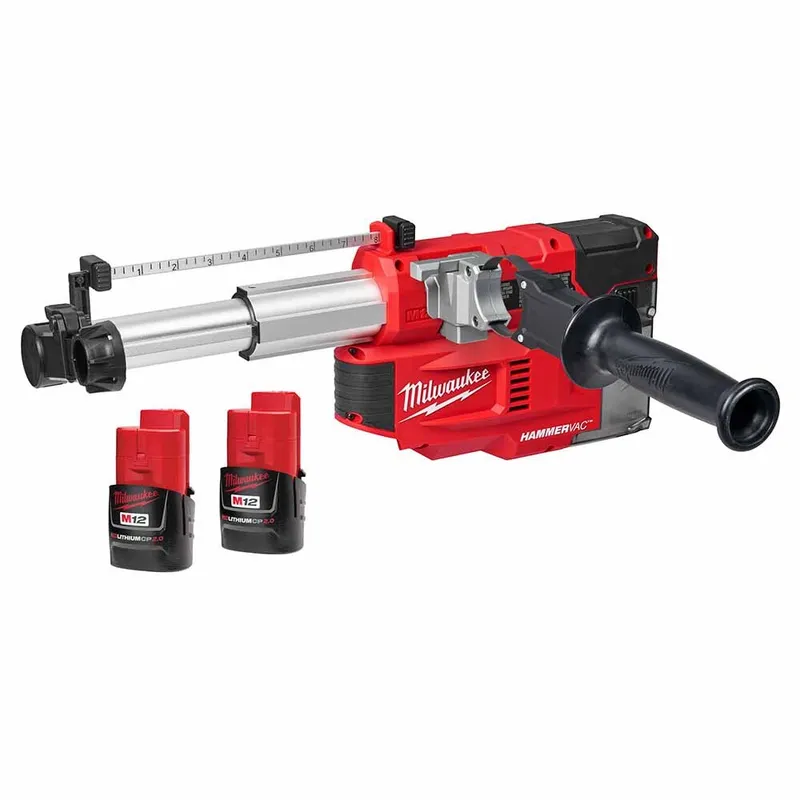 Milwaukee M12 HAMMERVAC Universal Dust Extractor Kit