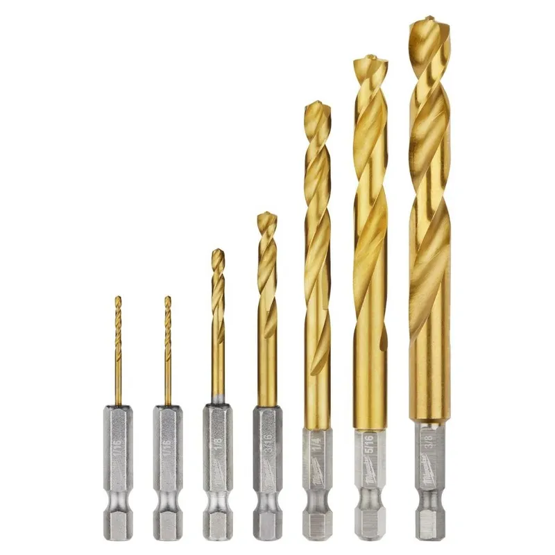 Milwaukee SHOCKWAVE Impact Duty Titanium Drill Bit Set (7-Piece)
