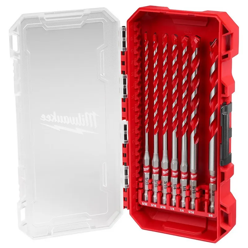 7 PC. CARBIDE DRILL BIT KIT