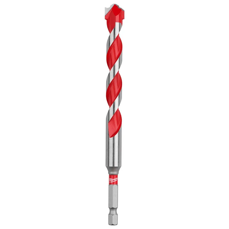 Milwaukee 1/2" x 4" x 6" SHOCKWAVE Carbide Hammer Drill Bit Bulk 25PK