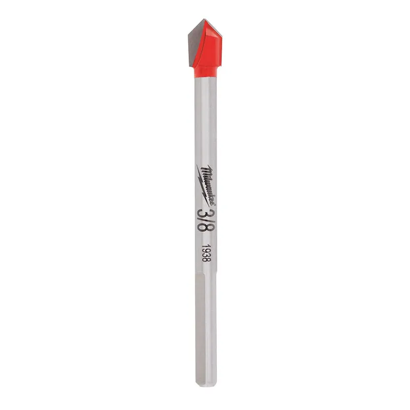 Milwaukee 3/8" Glass and Tile Bit