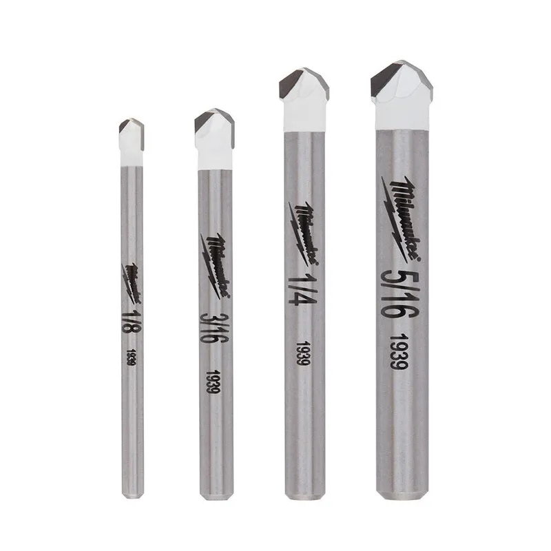 Milwaukee 4PC Natural Stone Bit Set