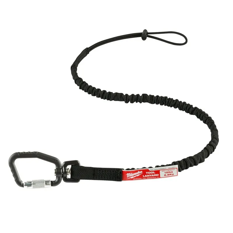 Milwaukee 15 lb 36.3" Shock Absorbing and Locking Tool Lanyard