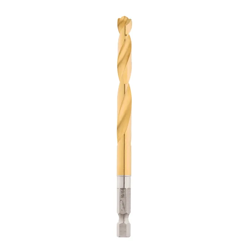 Milwaukee 19/64" Titanium Shockwave Drill Bit