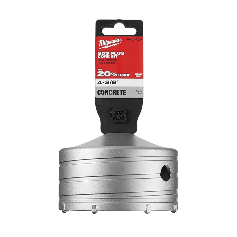 Milwaukee SDS+ CORE 4-3/8" x 2"