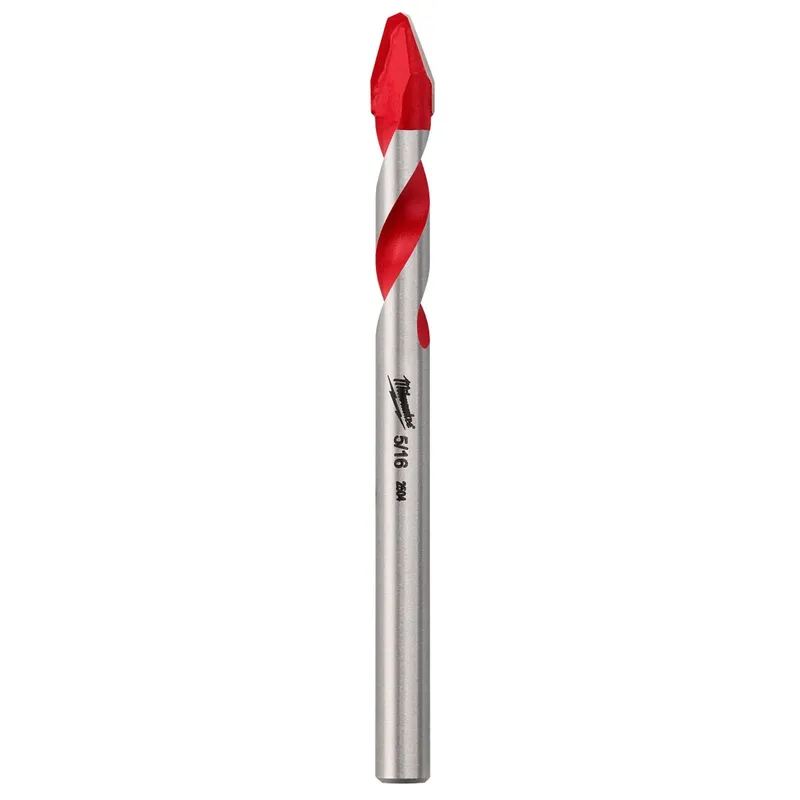 Milwaukee 5/16" Carbide Tipped Hard Tile and Glass Bit for Porcelain and Glass