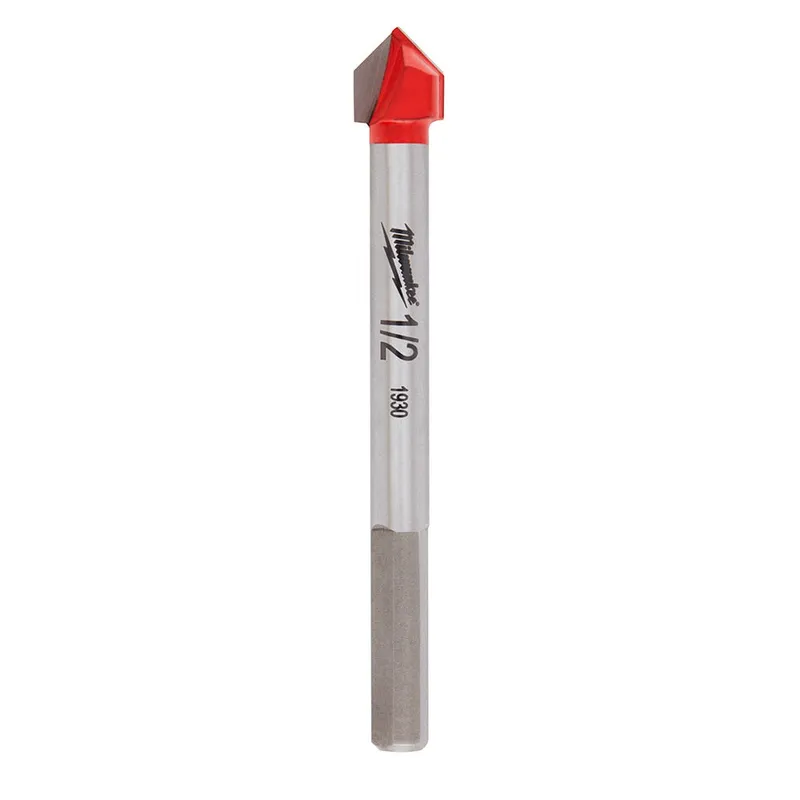Milwaukee 1/2" Glass and Tile Bit