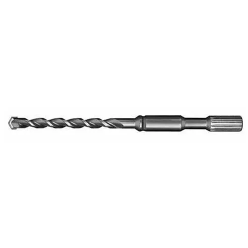 Milwaukee 1/2" X 11" X 16" Spline 2 Cutter Carbide Bit