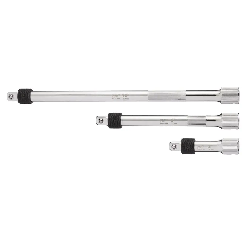 Milwaukee 3pc 3/8” Drive Locking Extension Set