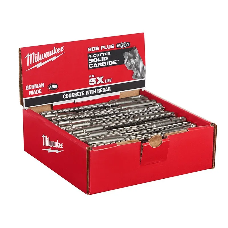Milwaukee SDS-PLUS 4CT MX4 3/16" X 4" X 6" (100-Pack)