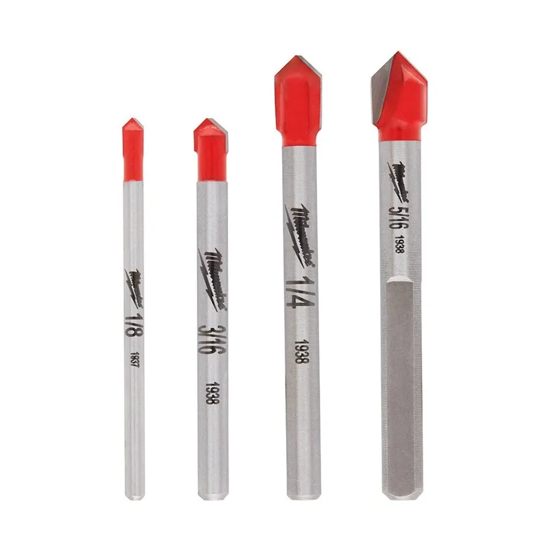 Milwaukee 4PC Glass and Tile Bit Set