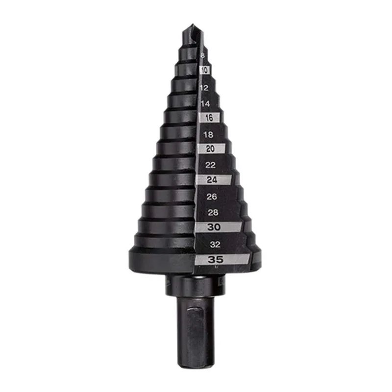 Milwaukee Step Drill Bit 6MM-35MM with Black Oxide Coating