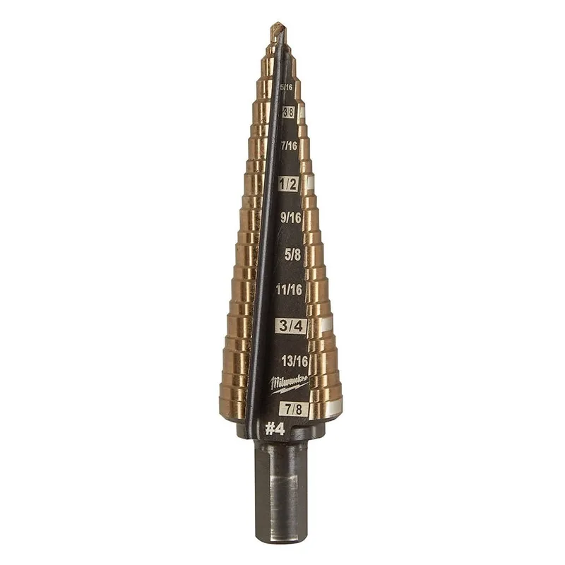 4 COBALT STEP DRILL BIT