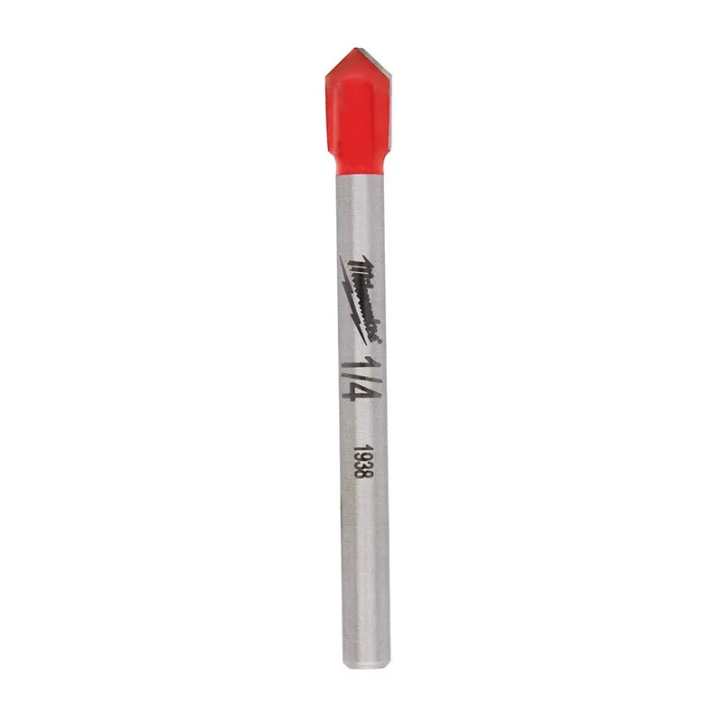 Milwaukee 1/4" Glass and Tile Bit