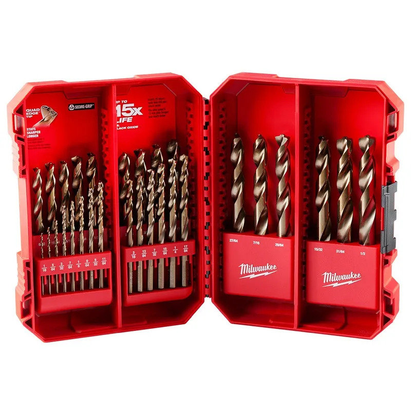 COBALT DRILL BIT SET (29-PIECE)