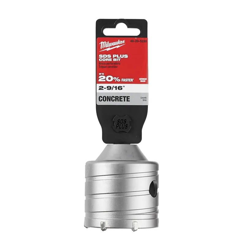 Milwaukee SDS+ CORE 2-9/16" x 2"