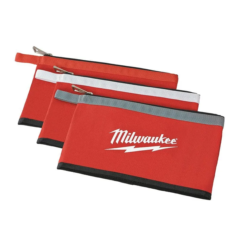 ZIPPERED POUCH (3-PACK)
