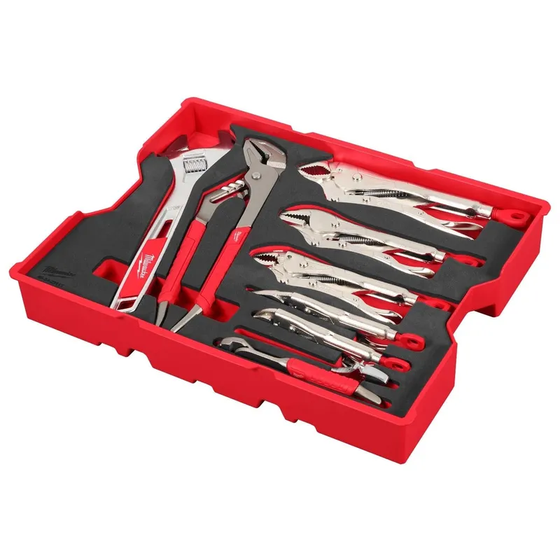 Milwaukee 9pc. Pliers & Wrench Set with Tray for PACKOUT Drawers