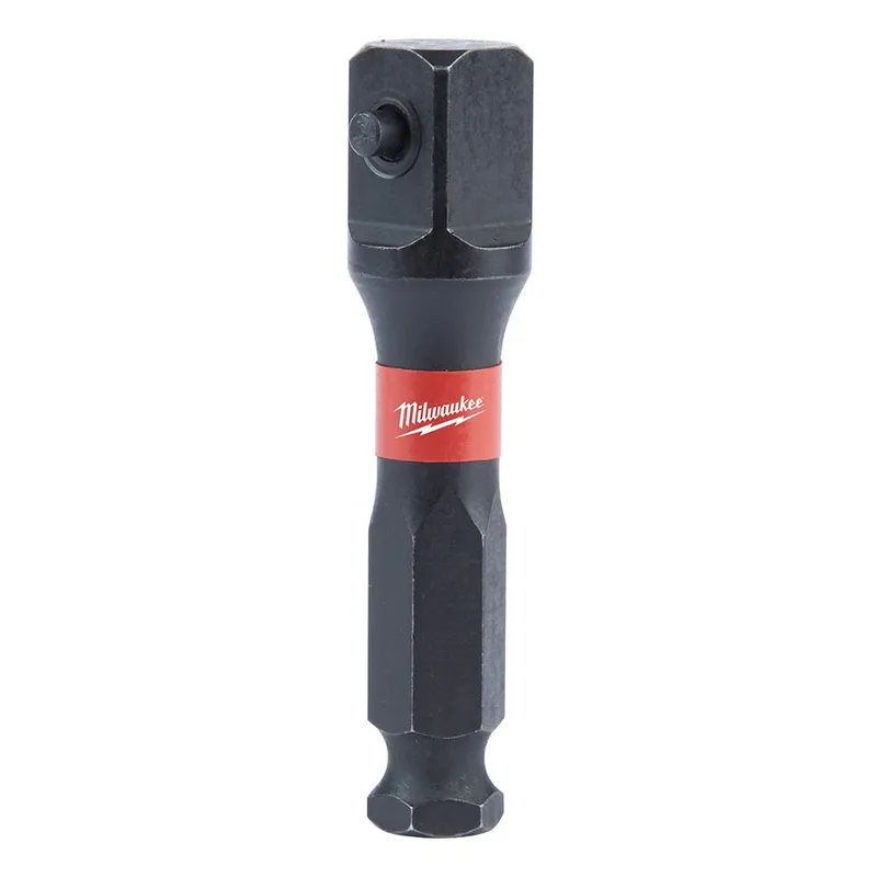 Milwaukee Shockwave Lineman's 7/16" to 1/2" Impact Socket Adapter