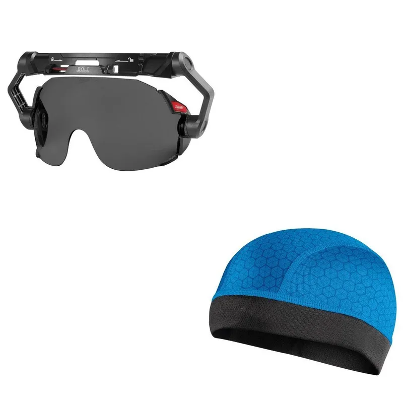 Milwaukee Eye Visor Kit W/ BOLT Cooling Skull Cap