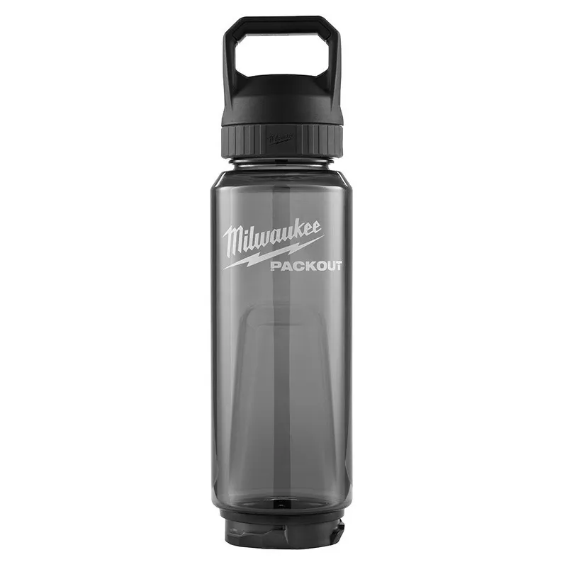 Milwaukee PACKOUT 34oz Bottle with Chug Lid - Black