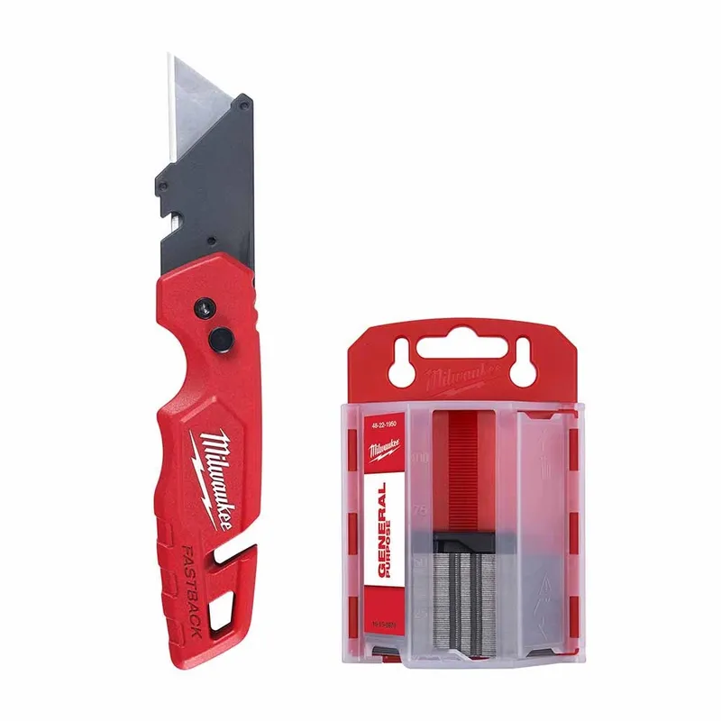 Milwaukee FASTBACK Folding utility Knife/Blade Set