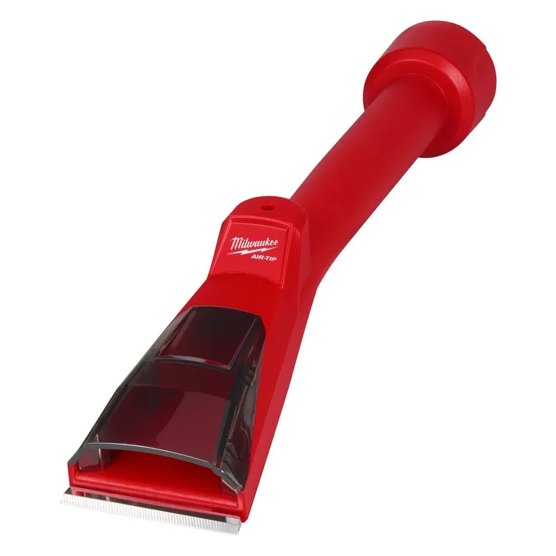 Milwaukee AIR-TIP Debris Scraper Vacuum Attachment for Rigid Surface Debris Cleanup