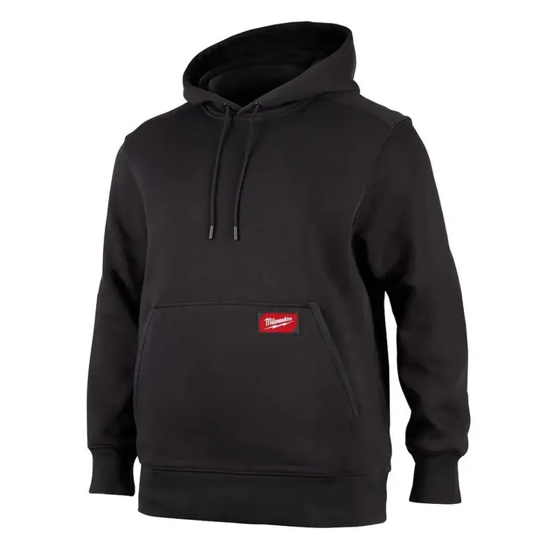 Milwaukee Midweight Pullover Hoodie Black, 3X