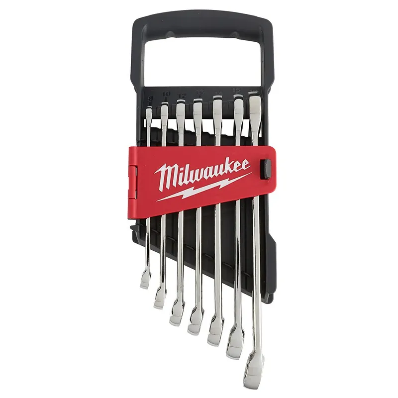 Milwaukee 7 Piece Combination Wrench Set - Metric