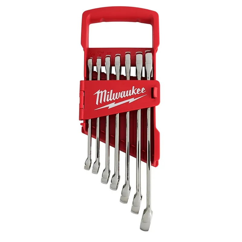 Milwaukee 7 Piece Combination Wrench Set - SAE