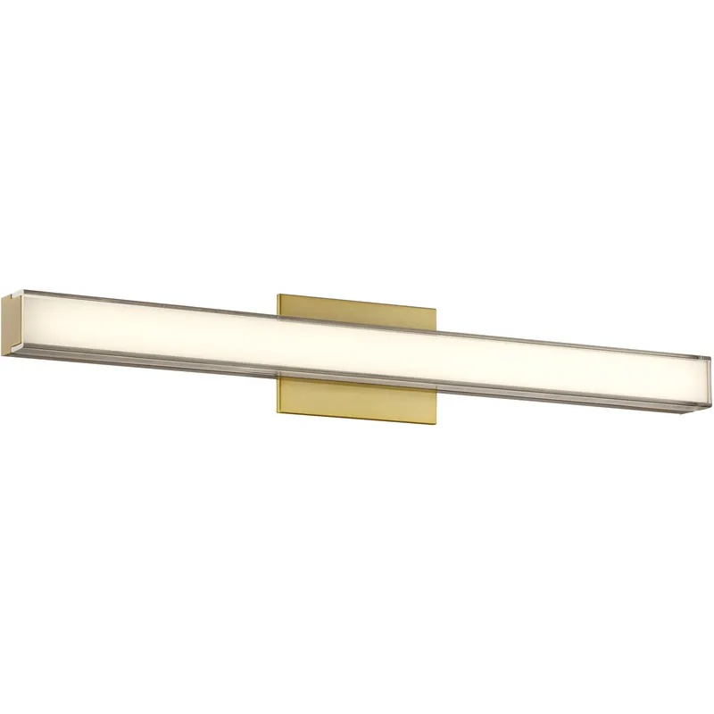 Vantage LED 30 inch Ashen Brass Bath Vanity Wall Light