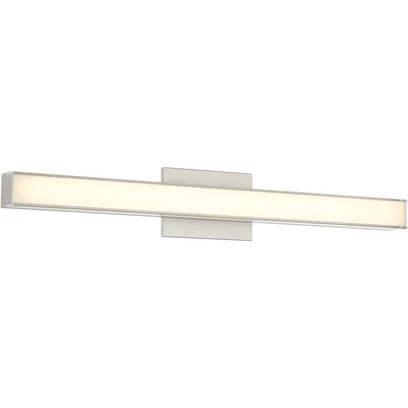 Vantage LED Brushed Nickel Bath Vanity Wall Light